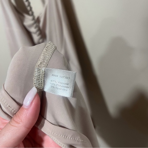 Boston Proper T-Back Dangle Chain Dress - Picture 7 of 7